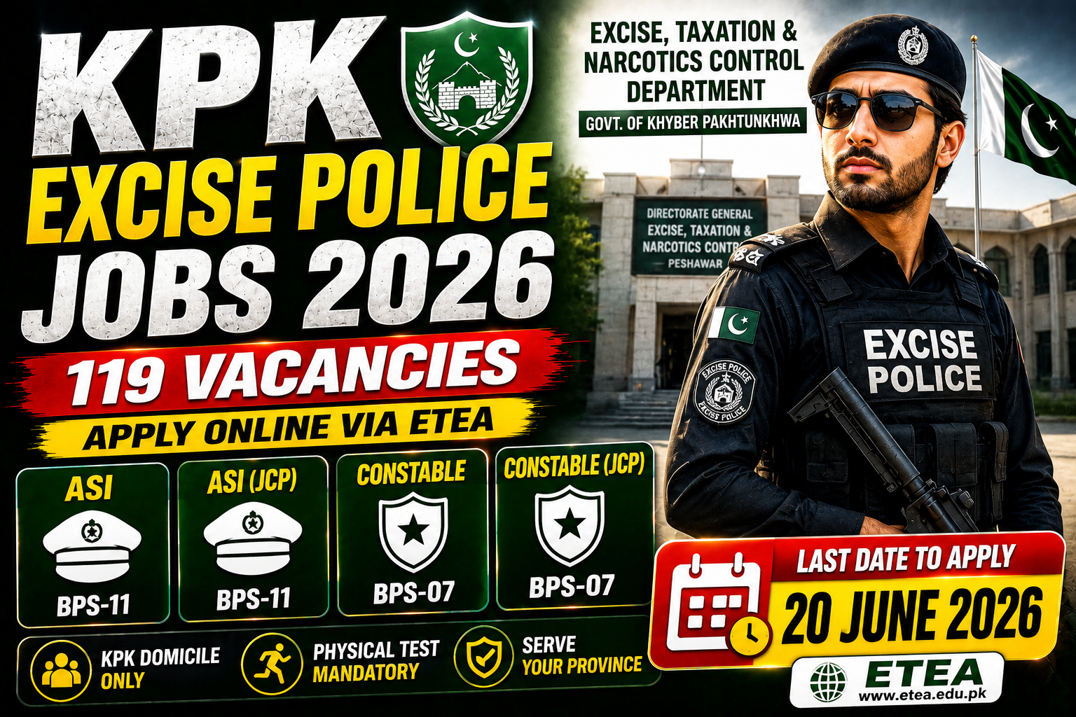 Latest KPK Excise police