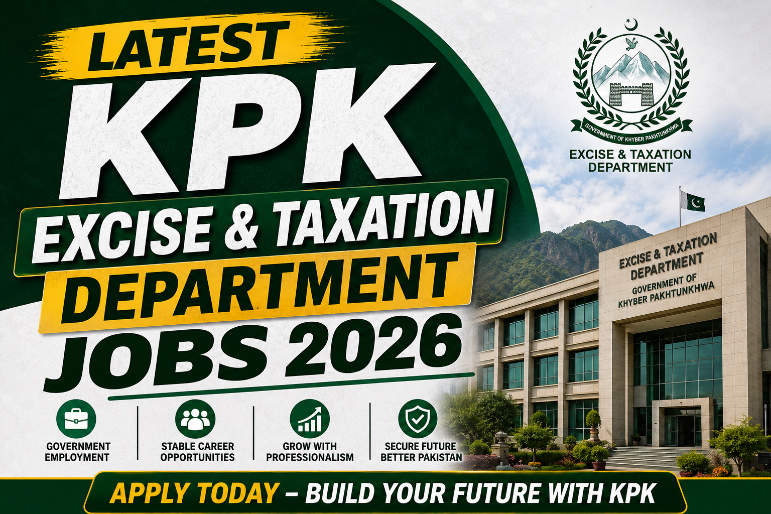 KPK Excise & Taxation job