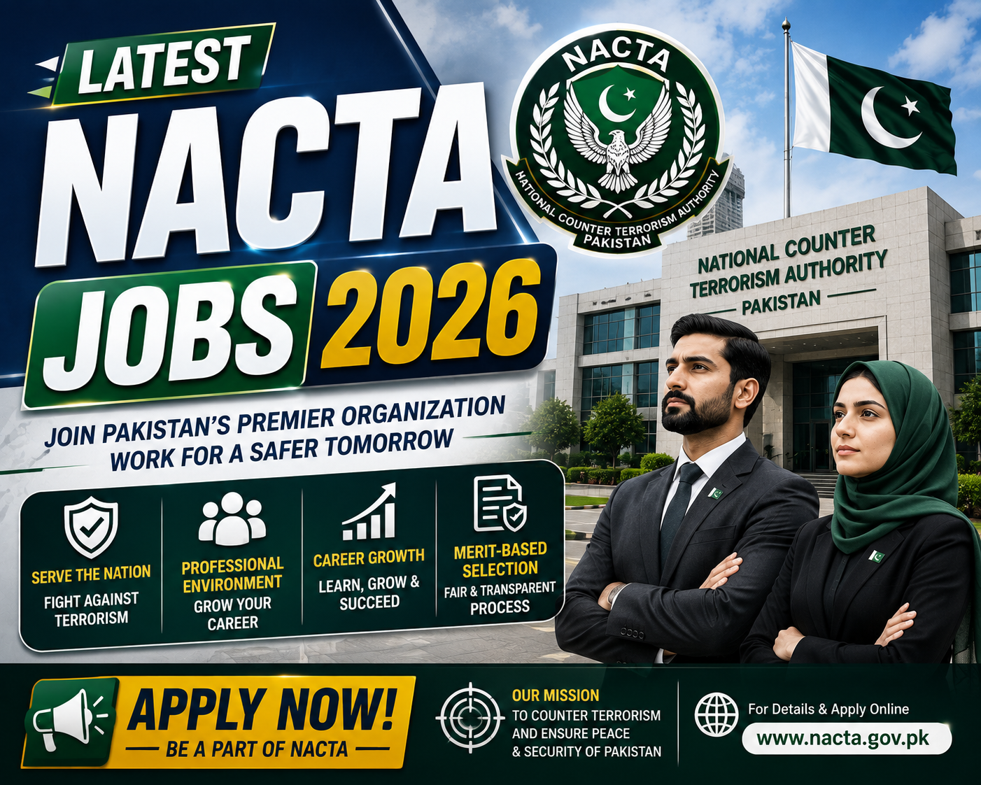 Islamabad government office building representing NACTA's Khayaban-e-Suhrawardy headquarters