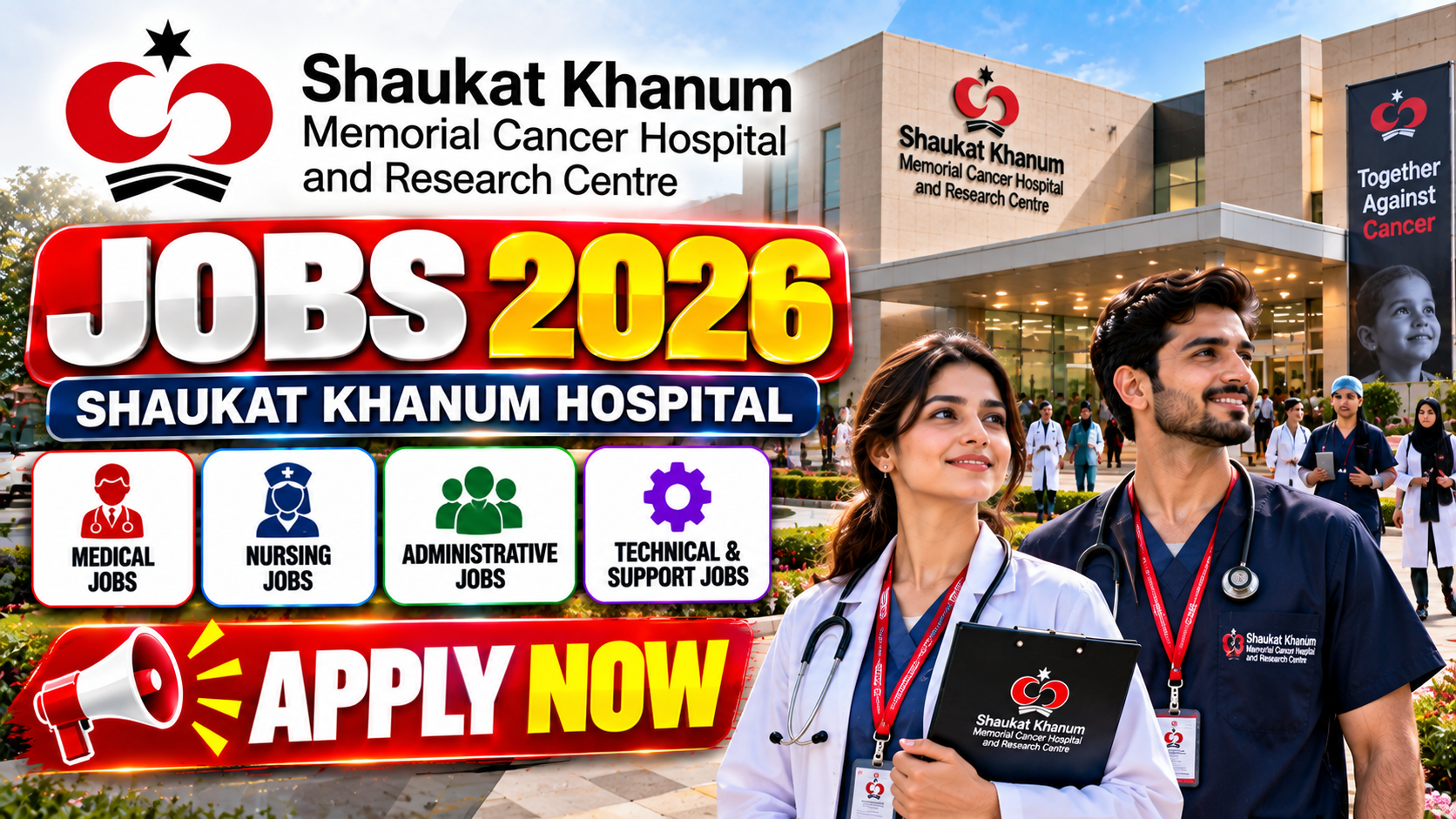 Shaukat Khanum Hospital Jobs 2026
