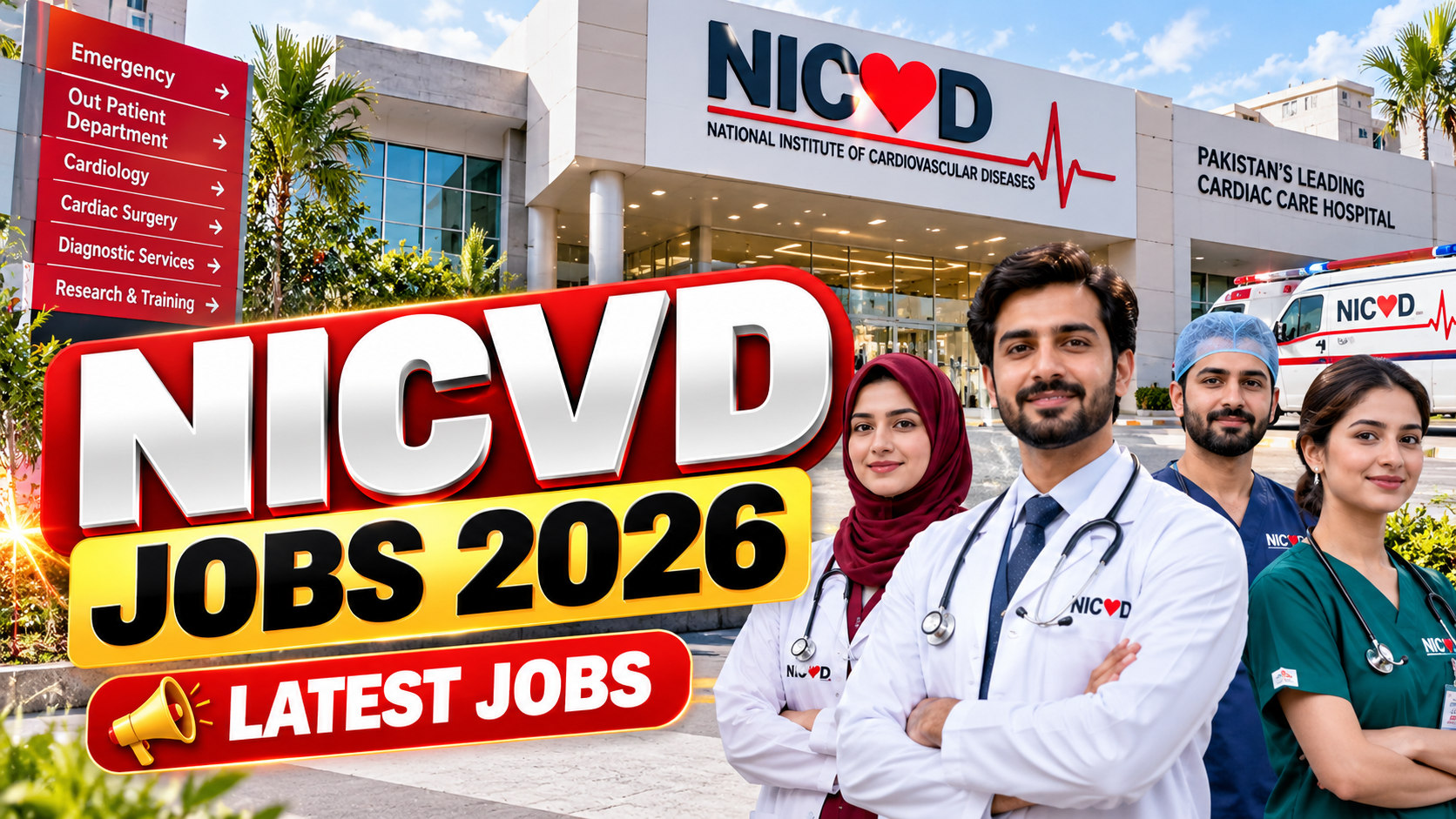 NICVD Jobs 2026 Recruitment Banner