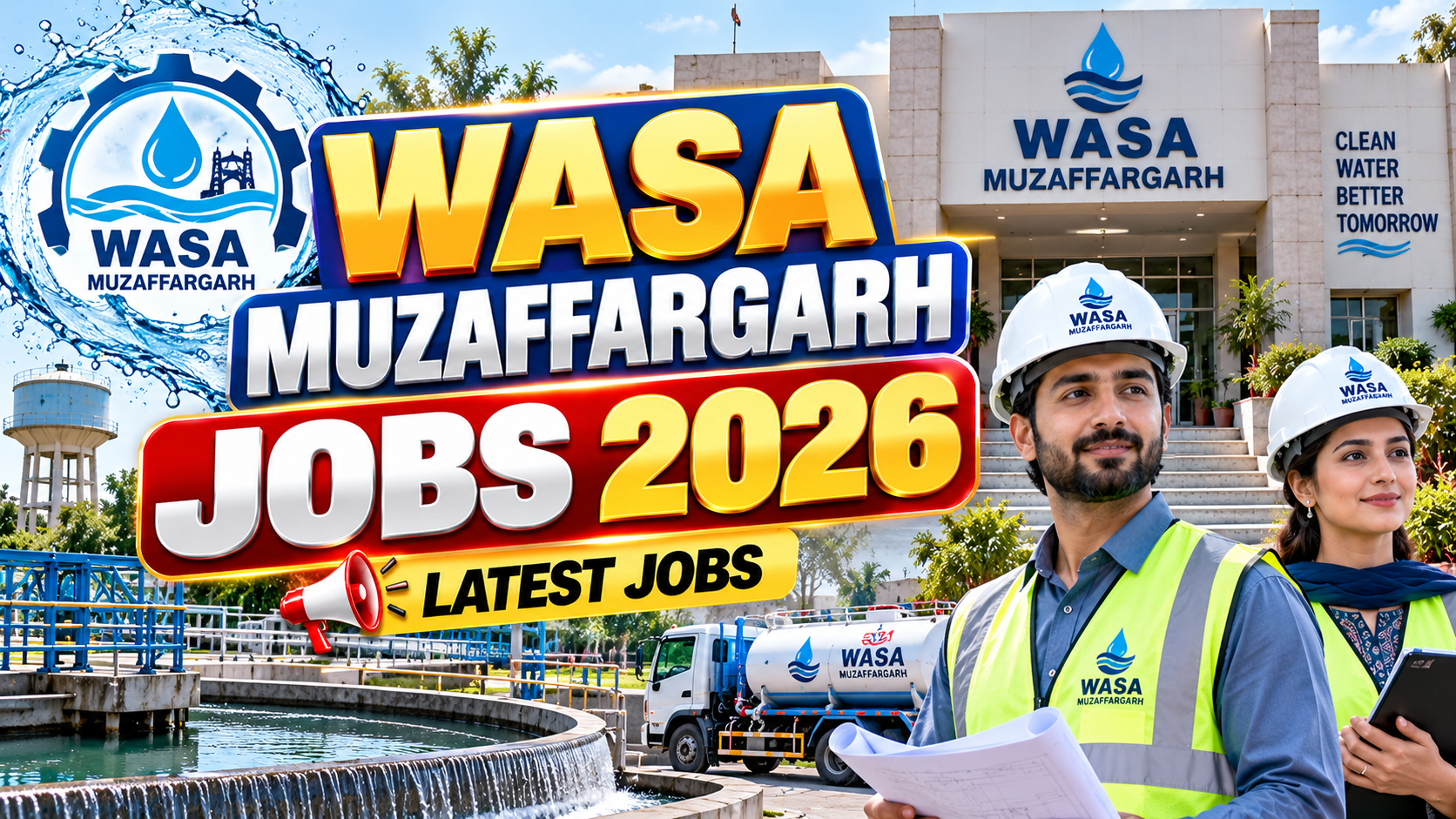 WASA Muzaffargarh Jobs 2026